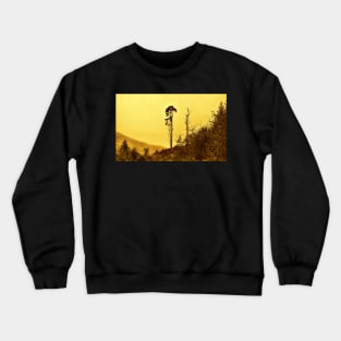 Tall Pine Silhouette Crewneck Sweatshirt